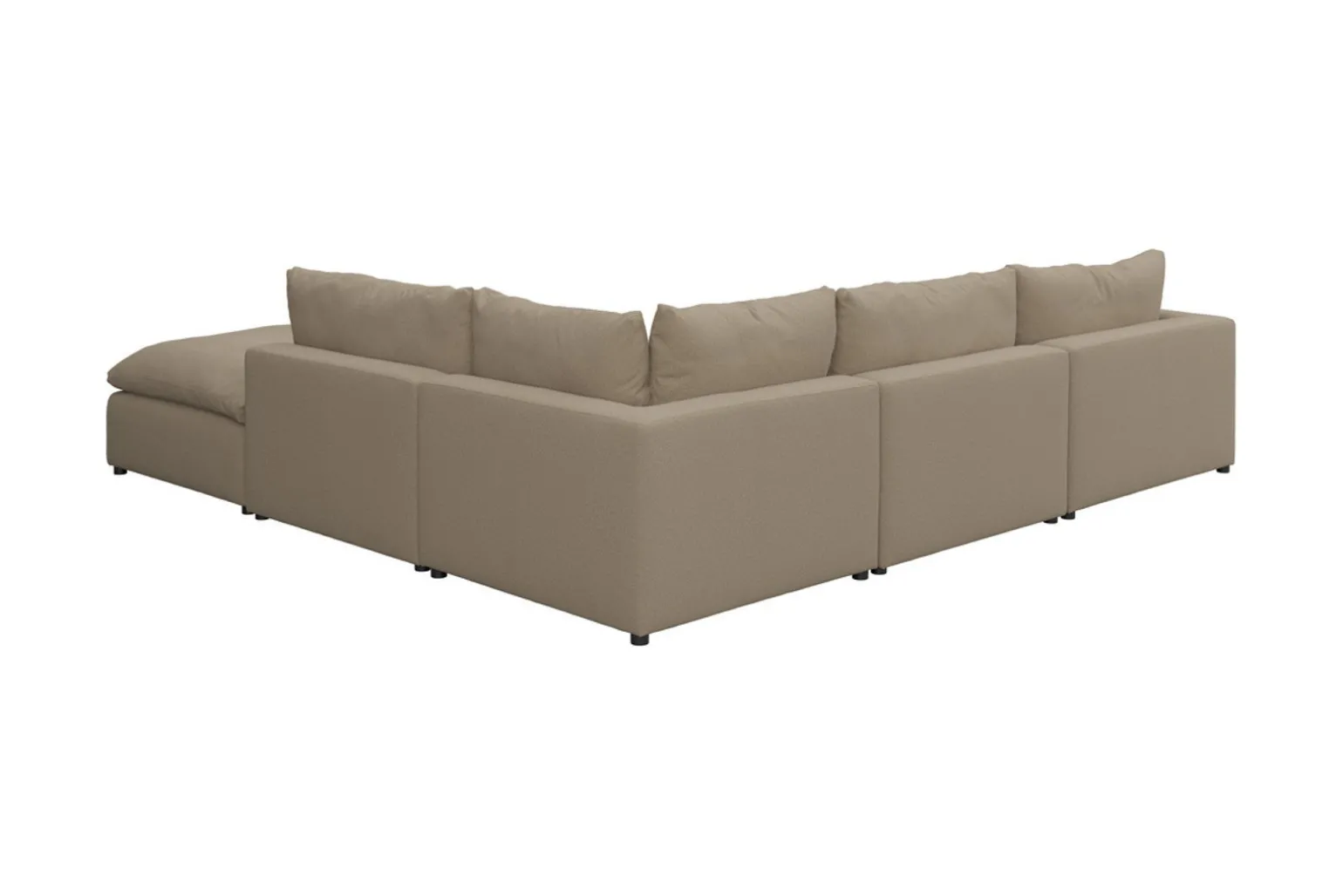 Moonlight hjørnesofa med pall