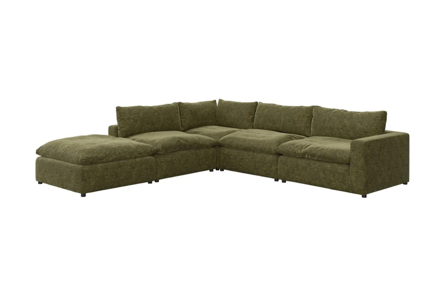 Moonlight hjørnesofa med pall