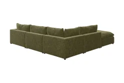 Moonlight hjørnesofa med pall