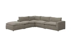 Moonlight hjørnesofa med pall