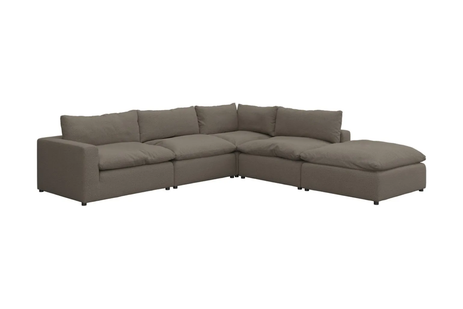 Moonlight hjørnesofa med pall
