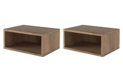 Nattbord Wood eik 2-Pk