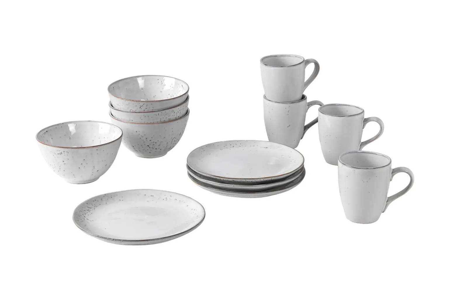 Nordic Sand frokostservise 12 deler