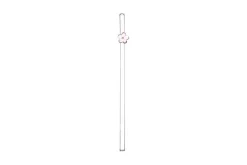 Pink flower sugerør 6pk