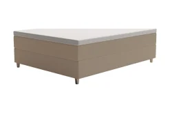 Premium 10 kontinentalseng med sengegavl 210x210 cm