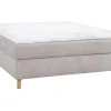 Premium 10 kontinentalseng med sengegavl 210x210 cm