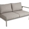 Samvaro lav 2-seter utesofa ned 1 arm