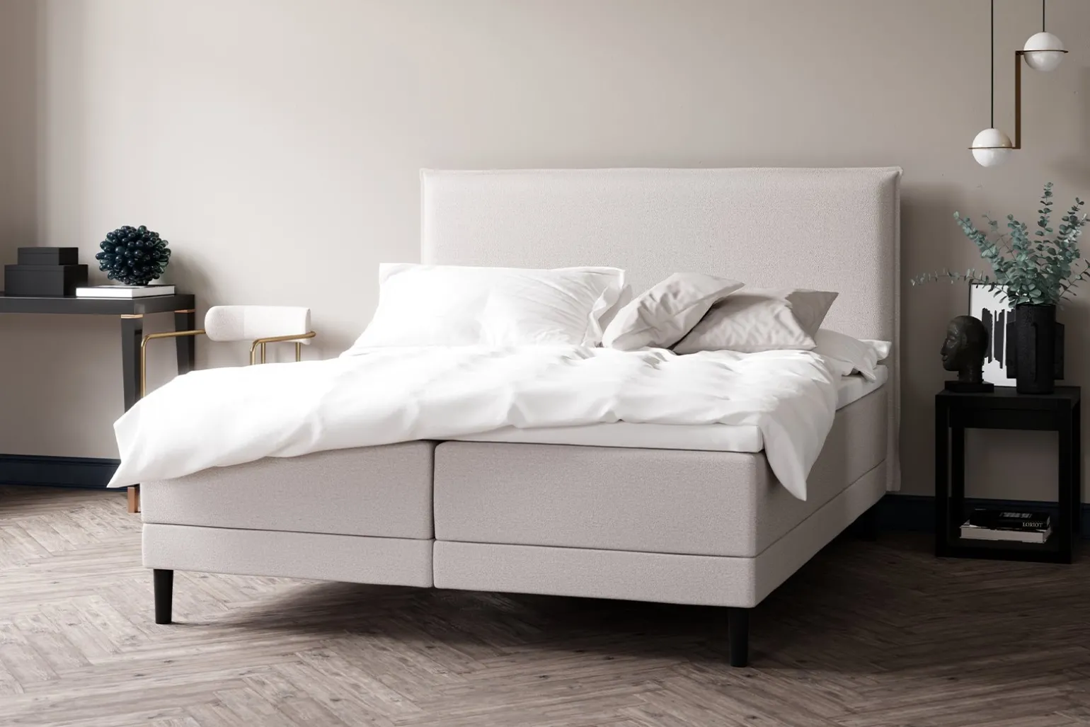 Sensitive 600 613 regulerbar seng 105x210 cm
