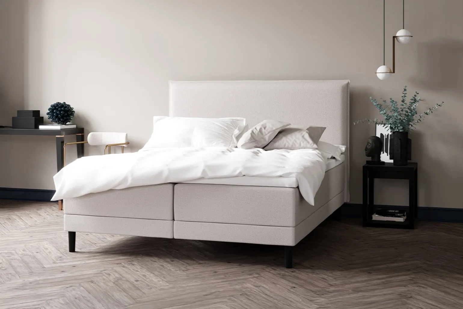 Sensitive 600 613 regulerbar seng 105x210 cm