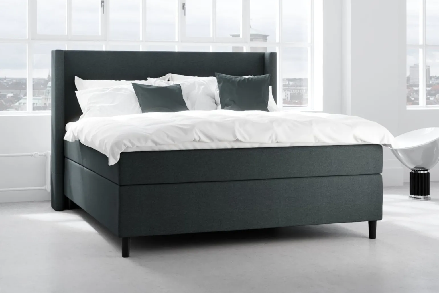 SL10 kontinental seng 180x200 cm