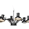 Spider taklampe