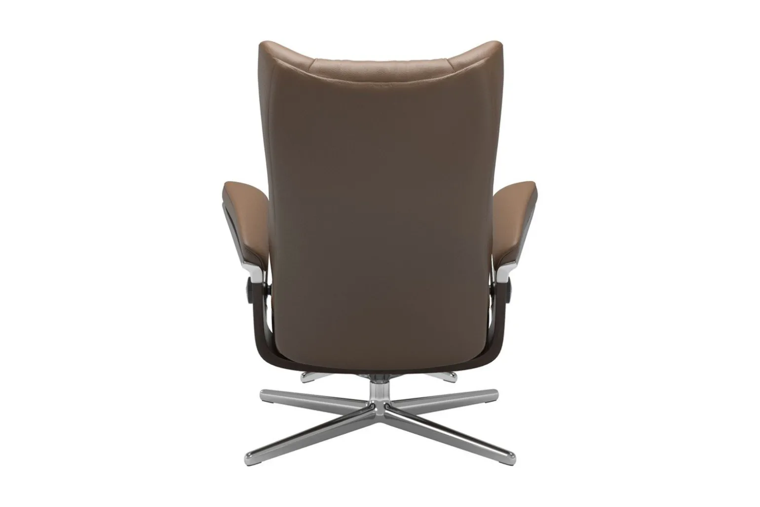 Stressless® Wing (M) Cross lenestol med krakk