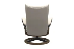 Stressless® Wing (M) Signature lenestol med krakk