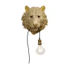 Tigerhode vegglampe