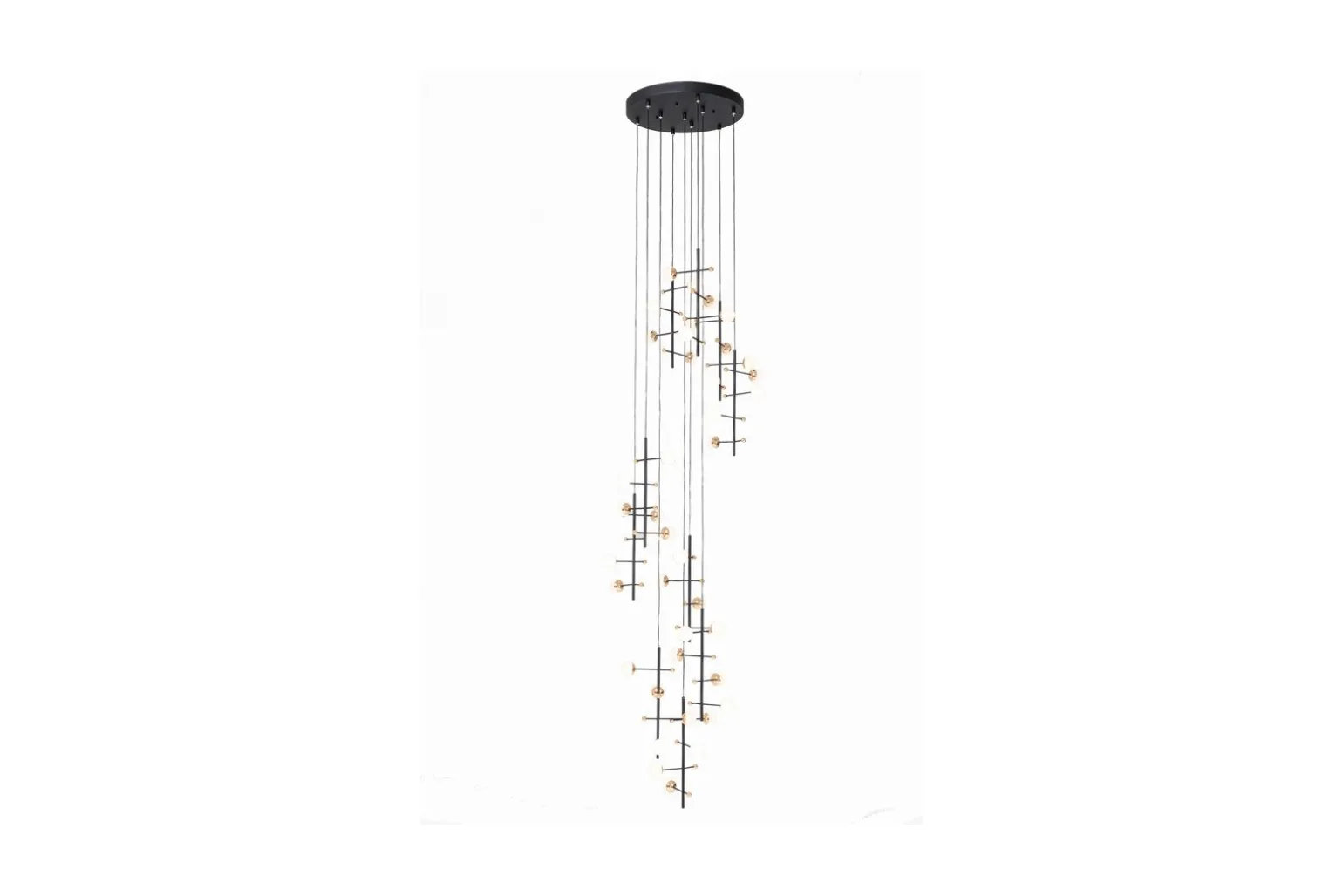 Trapez taklampe