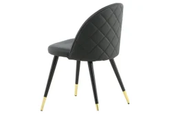Velvet spisestol Sett av 2