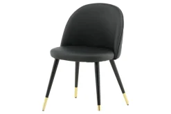 Velvet spisestol Sett av 2