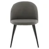 Velvet spisestol Sett av 2