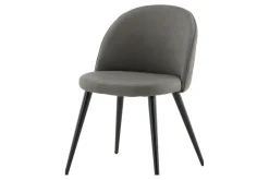 Velvet spisestol Sett av 2