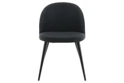 Velvet spisestol Sett av 2