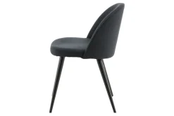 Velvet spisestol Sett av 2