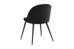 Velvet spisestol. Sett av 2