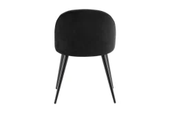 Velvet spisestol. Sett av 2