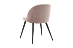 Velvet spisestol. Sett av 2