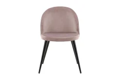 Velvet spisestol. Sett av 2