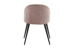 Velvet spisestol. Sett av 2