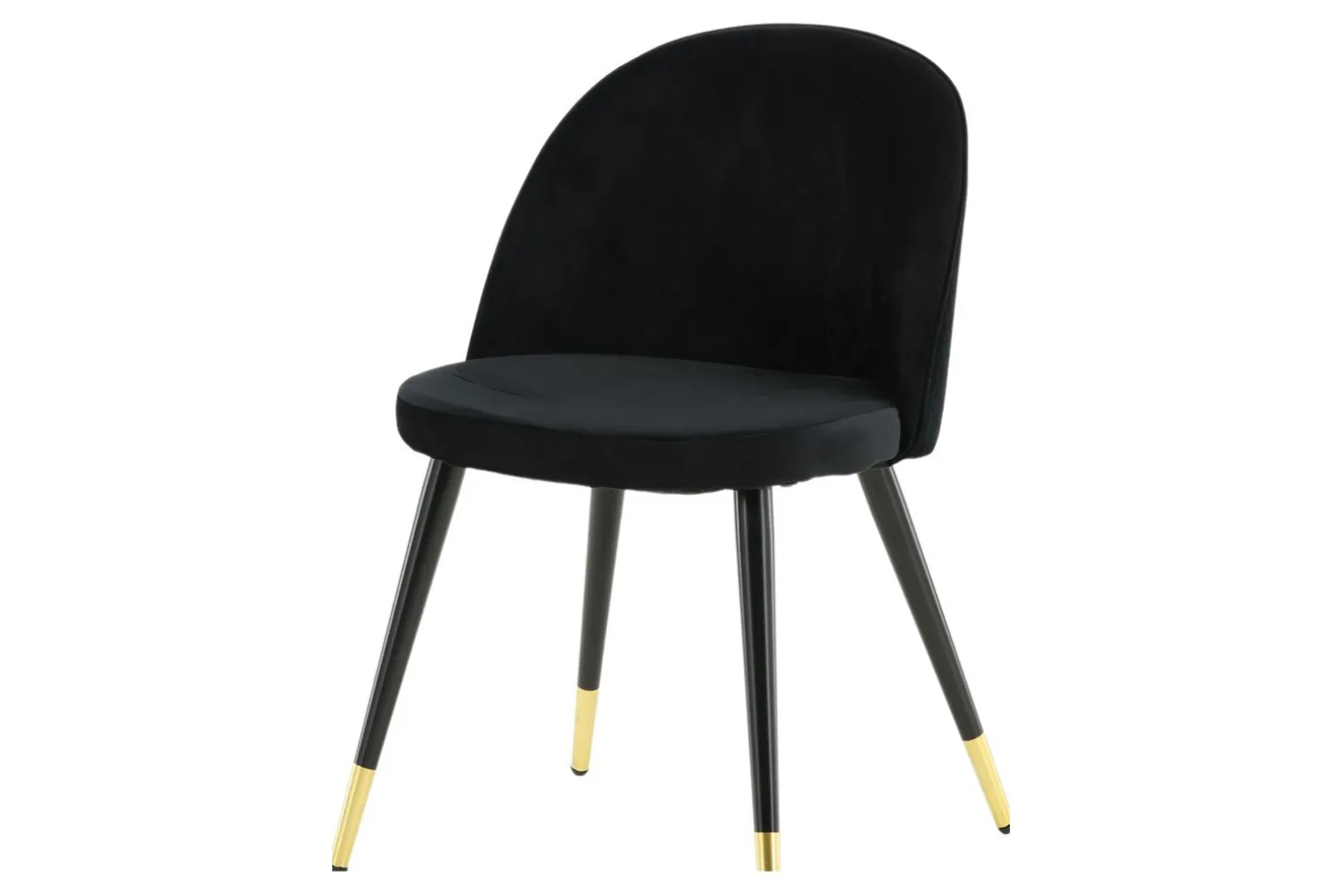 Velvet spisestol Sett av 2