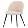 Velvet spisestol Sett av 2