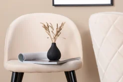 Velvet spisestol Sett av 2