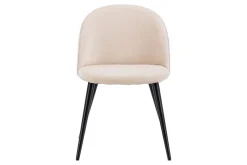 Velvet spisestol Sett av 2
