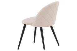 Velvet spisestol Sett av 2