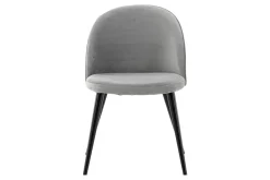 Velvet spisestol Sett av 2
