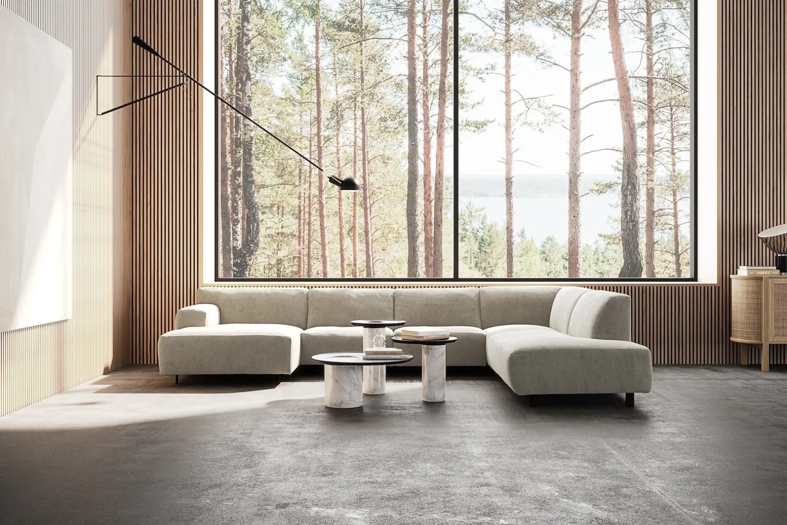 Vesta U-sofa