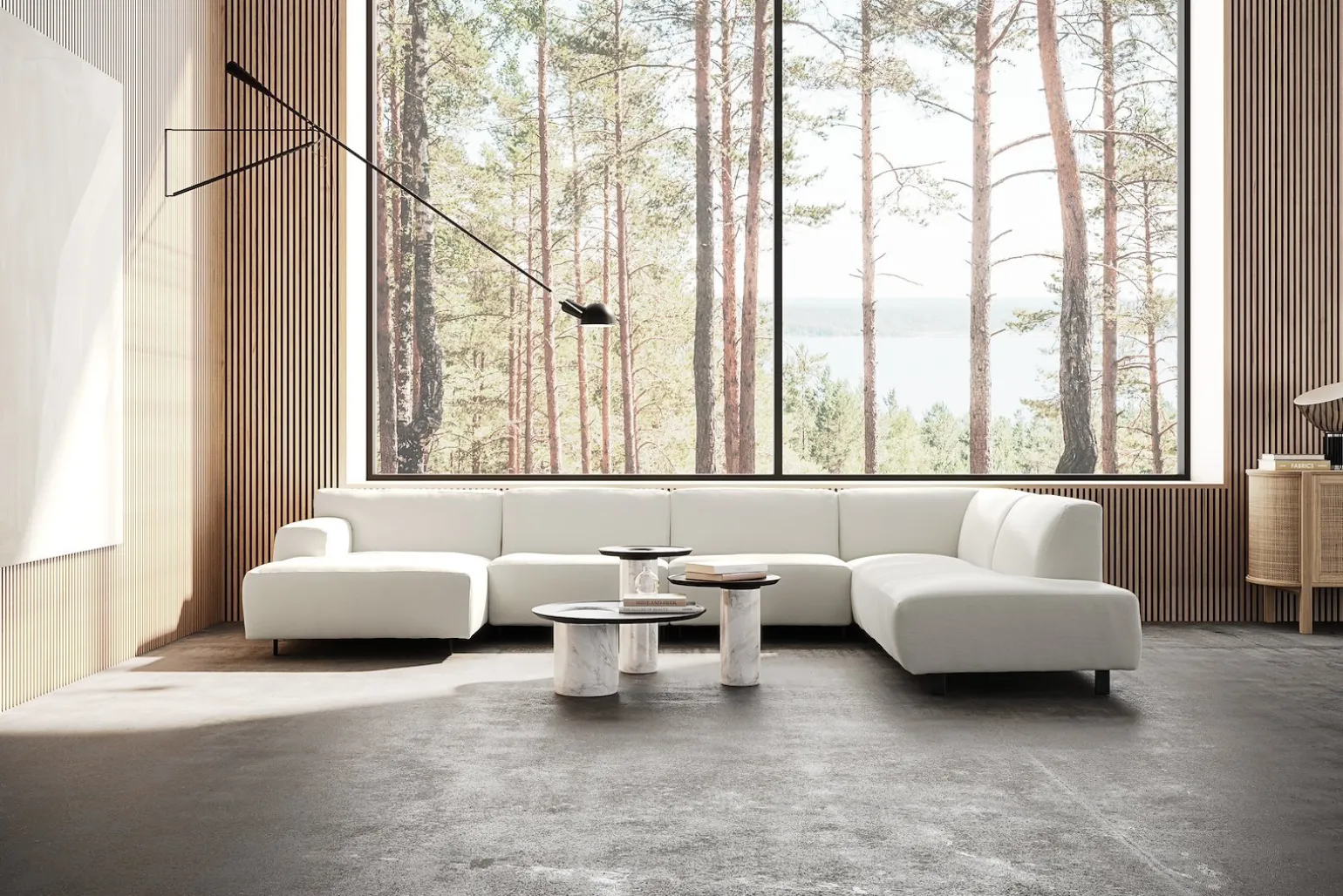 Vesta U-sofa