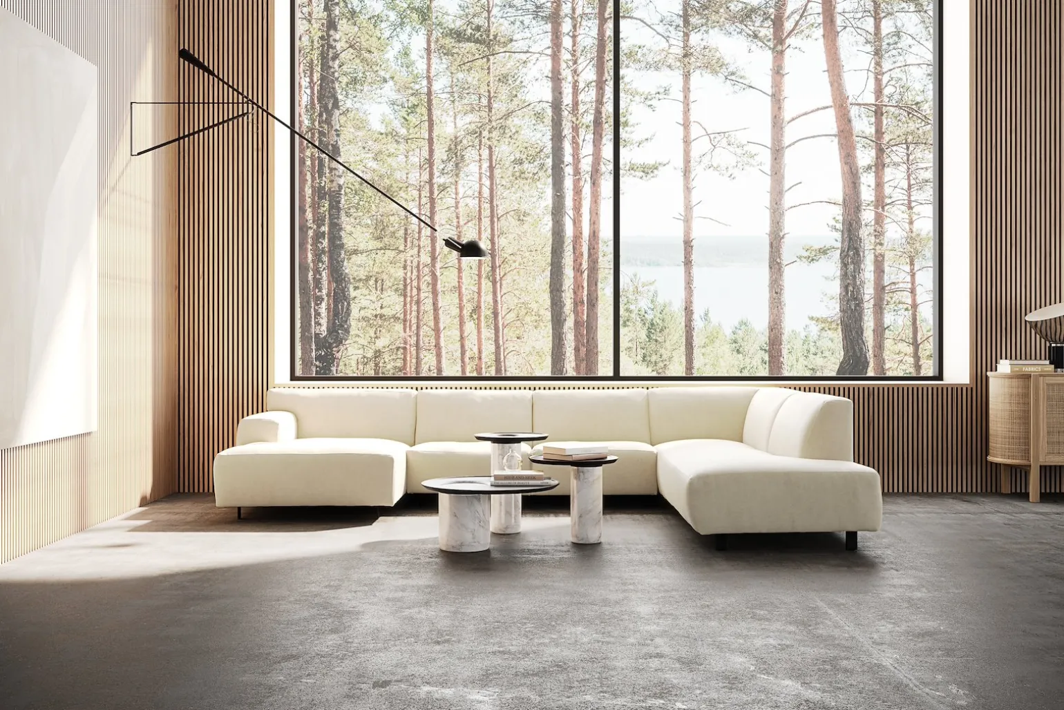 Vesta U-sofa