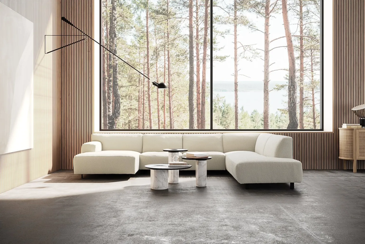 Vesta U-sofa
