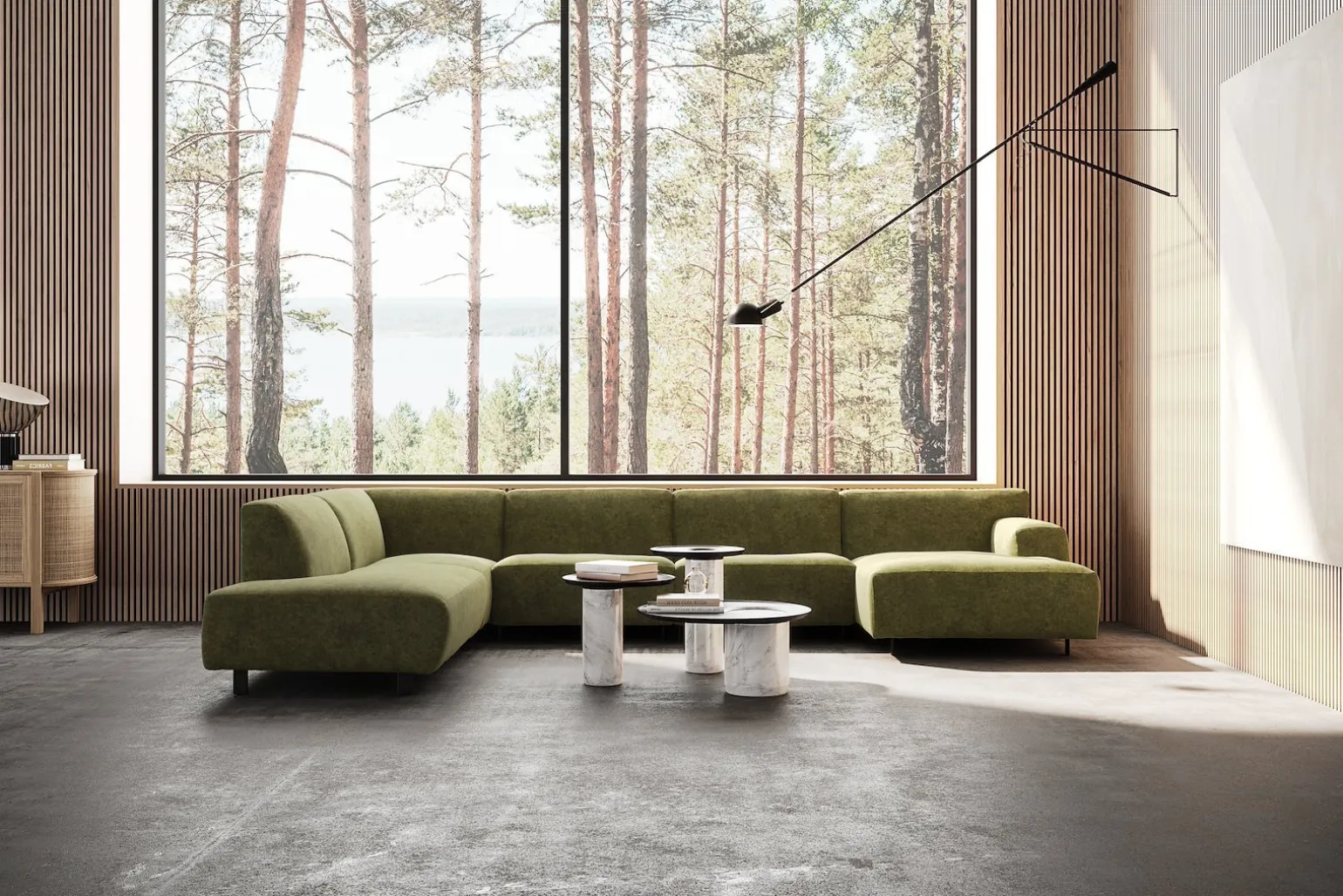 Vesta U-sofa
