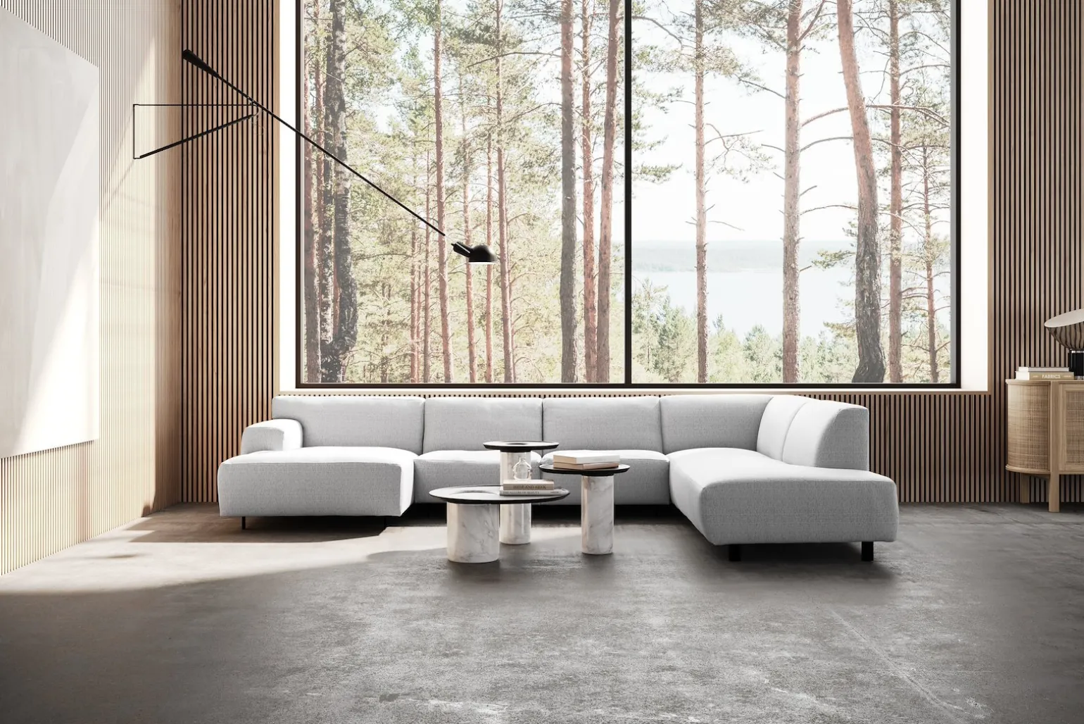 Vesta U-sofa