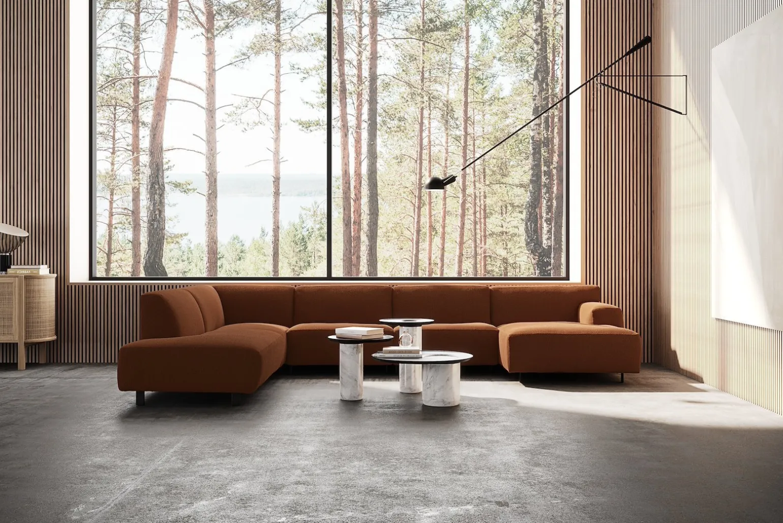 Vesta U-sofa