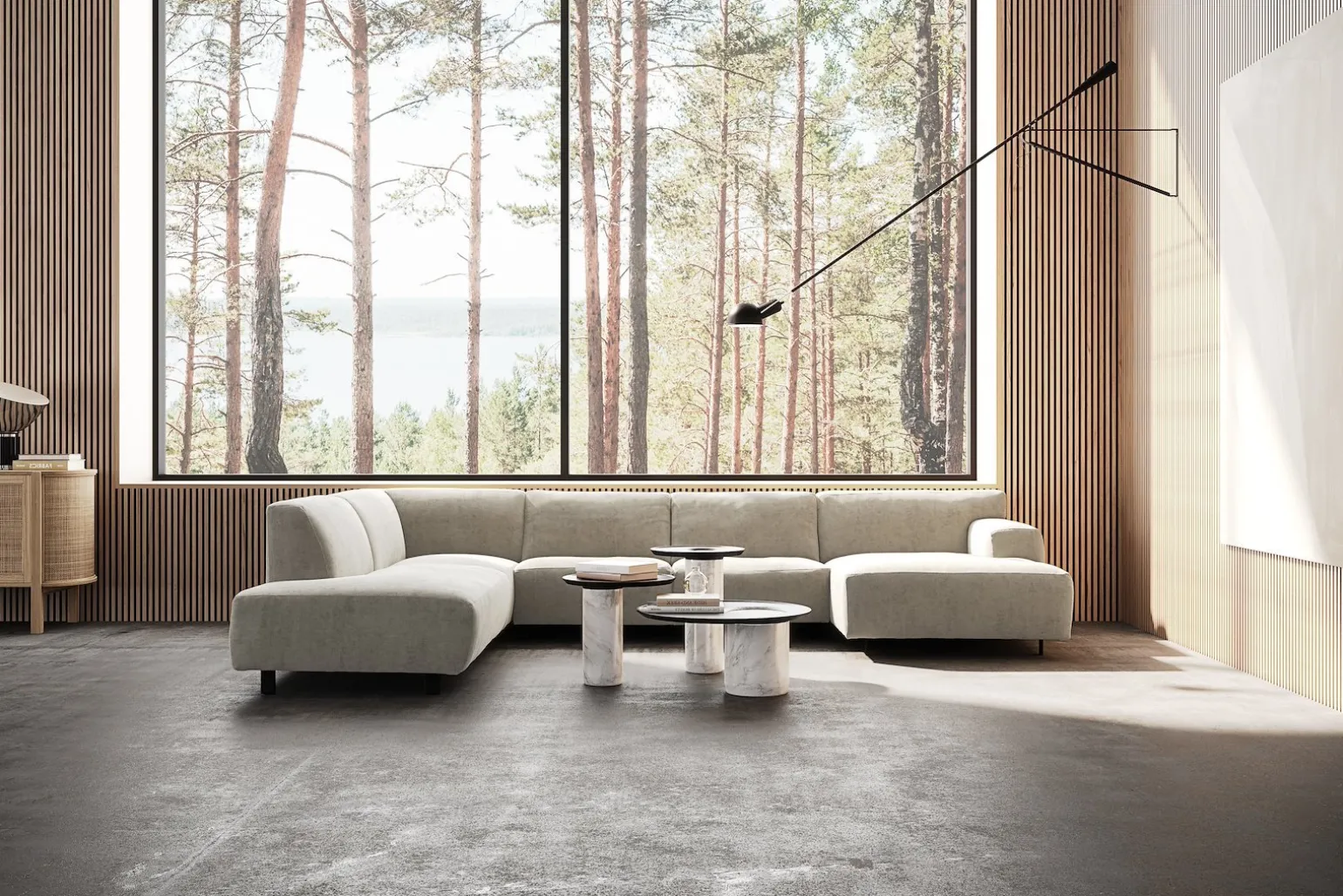 Vesta U-sofa