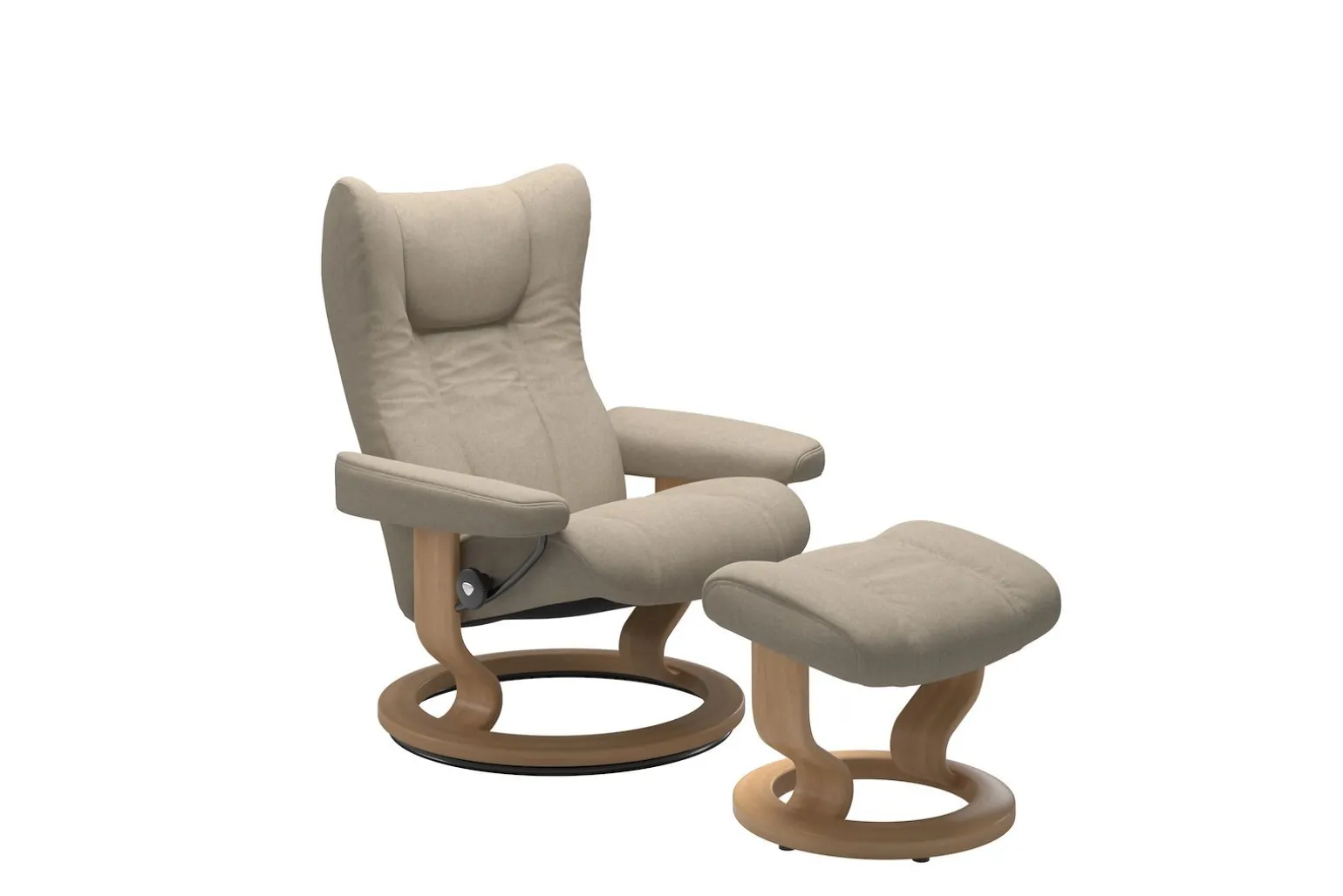 Wing lenestol m/krakk