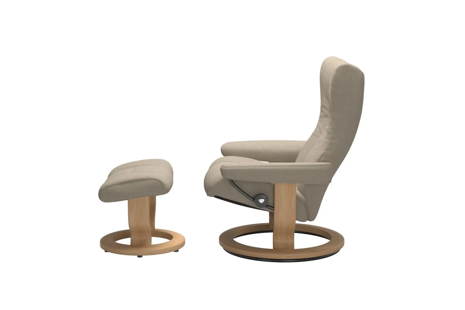 Wing lenestol m/krakk