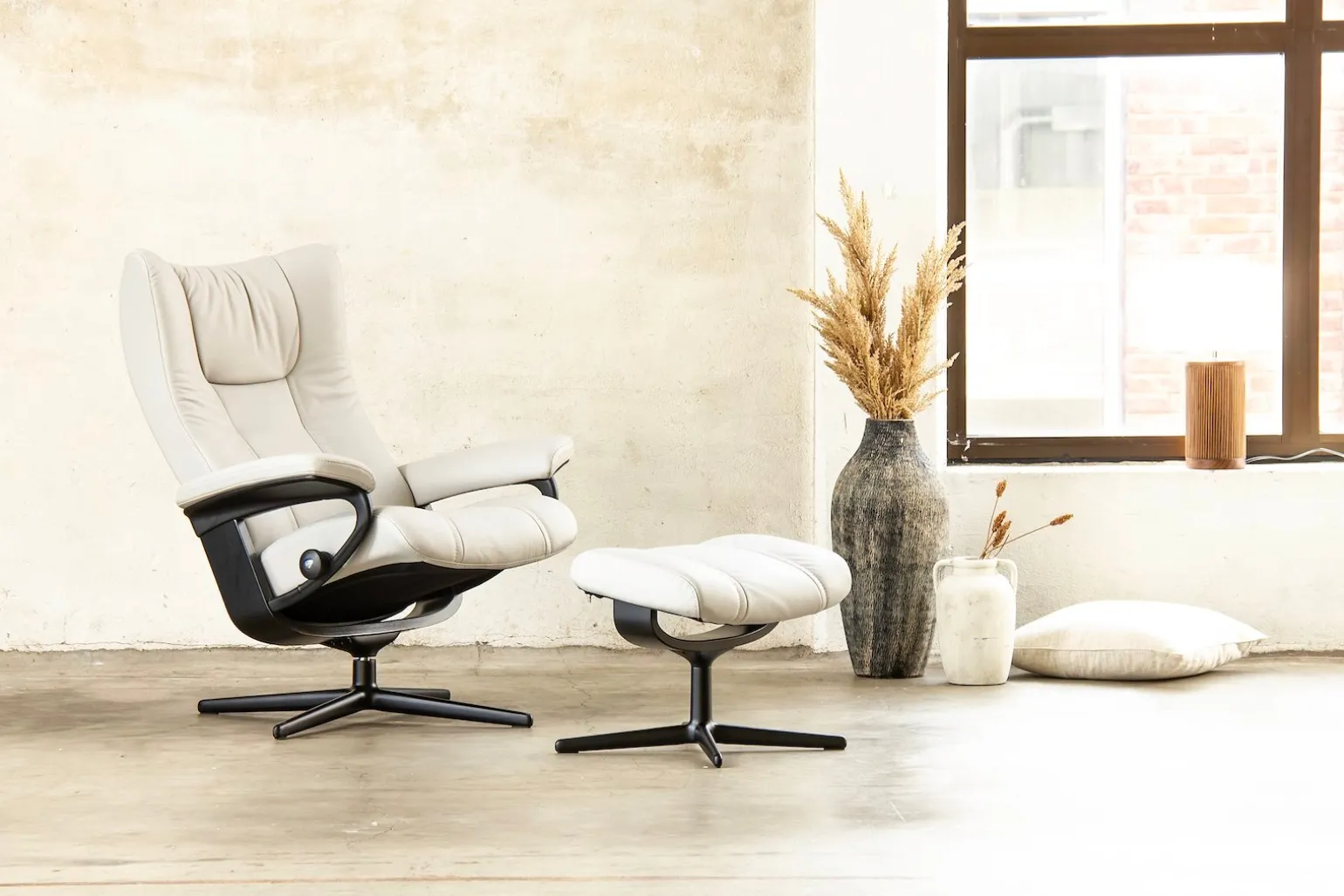Wing lenestol m/krakk