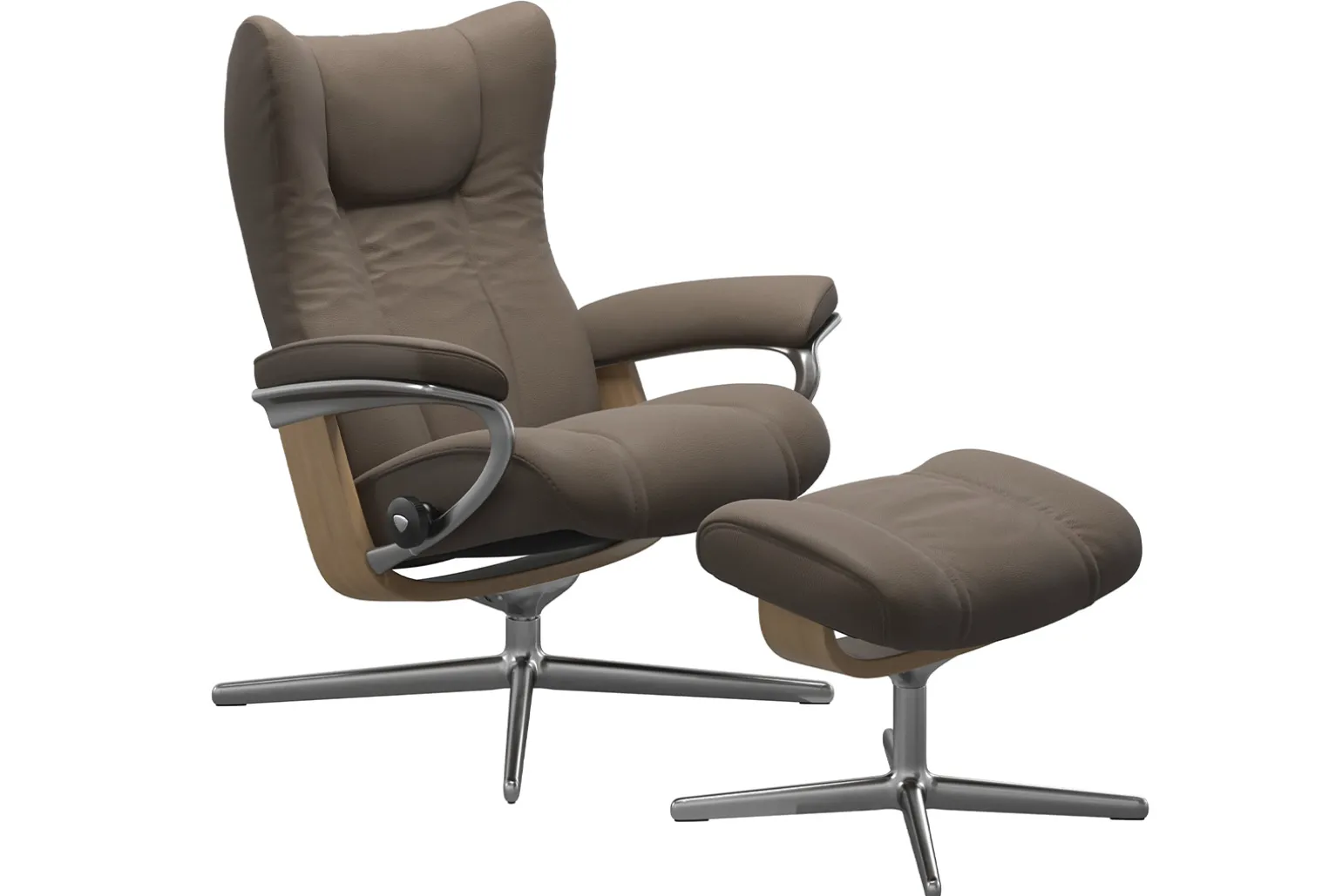 Wing lenestol m/krakk