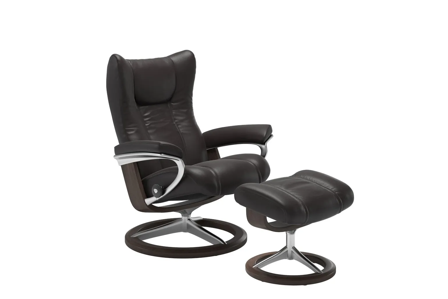 Wing lenestol m/krakk
