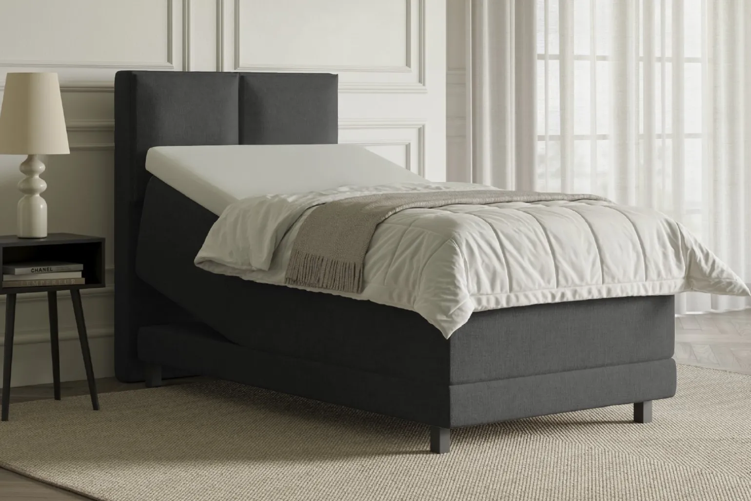 XOV Lux 2 regulerbar seng 90x210 cm